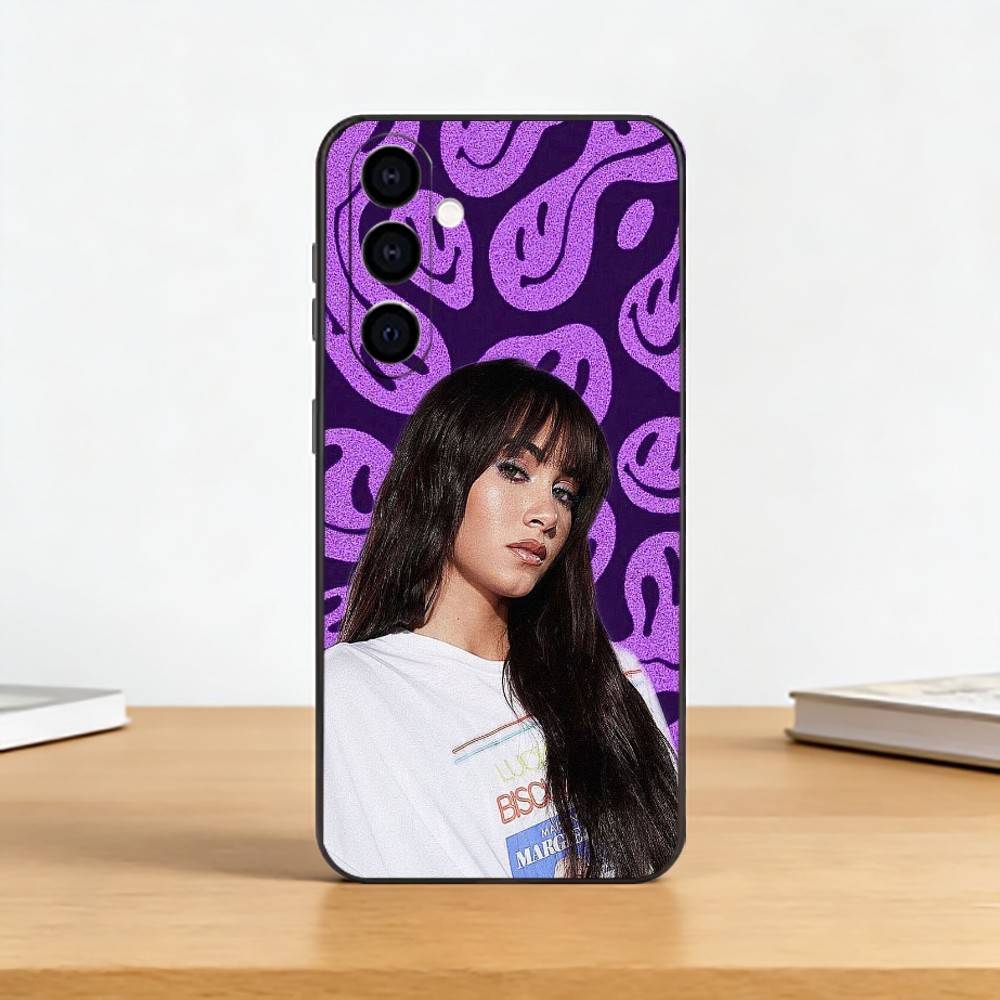 Singer A-Aitana Cuarto Azul Phone Case For Samsung Galaxy A73,A72,A71,A70,A53,A52,A51,Soft Silicone Black Cover