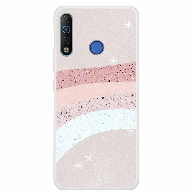 Phone Case For Tecno Camon 12 Air CC6 Case Silicone Soft TPU Back Cover For Tecno Camon 12 Case For TECNO Spark 4 Funda Cartoon