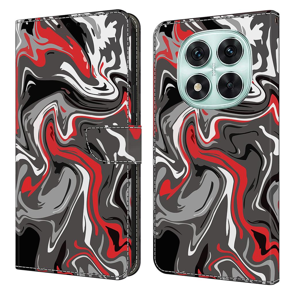 For Xiaomi Redmi Note 14 Pro 5G Wallet Case Pattern Printing Stand Leather Flip Phone Cover