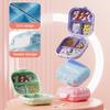 Yousheng Portable Pill Box, with 7 Compartments, Moisture-Proof Dust-Proof Medicine Organizer, for Travel Daily Use And