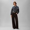 Calvin Klein Jeans Classic American Vintage Cotton Collar Short Denim Jacket Women jackets 47H904G