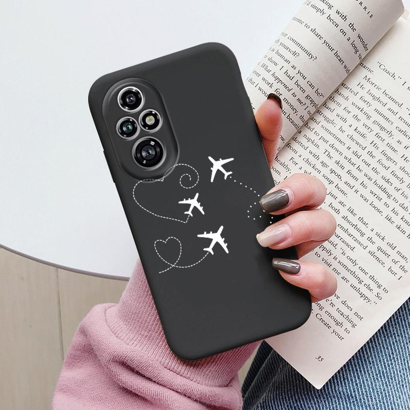 

For Honor 200 Pro Case Phone Cover Popular Flower Lovely Cartoon Cat Soft Silicone TPU Funda For Honor 200Pro Protector Bumper Honor 200 Pro