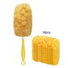 31Pcs/Set Dust Brush Microfiber Duster with 30 Replacement Pads Short Handle Heavy-Duty Fluffy