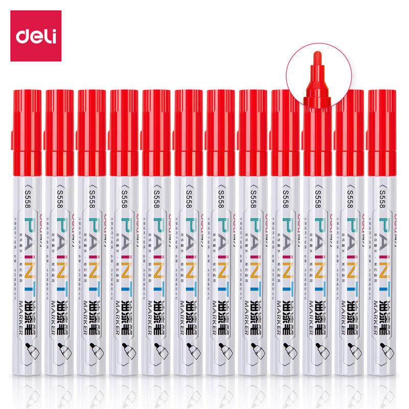 Deli S558 Oil-Based Paint Marker Pen