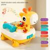with Wheels Telephone Car Toy Elk Simulation Landline Phone Lovely Emulated Telephone Toys  Kids