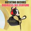 No Perfume DIY Fragrance Cat Pilot Rotating Propeller Airplane Car Ornament Vent Aroma Diffuser Decorations Accessories Cool Fun