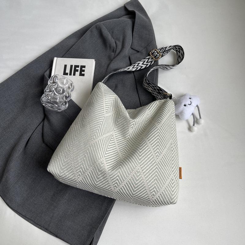 Women's Large Capacity Canvas Tote - 2025 New Summer Crossbody, Casual & Versatile for Students