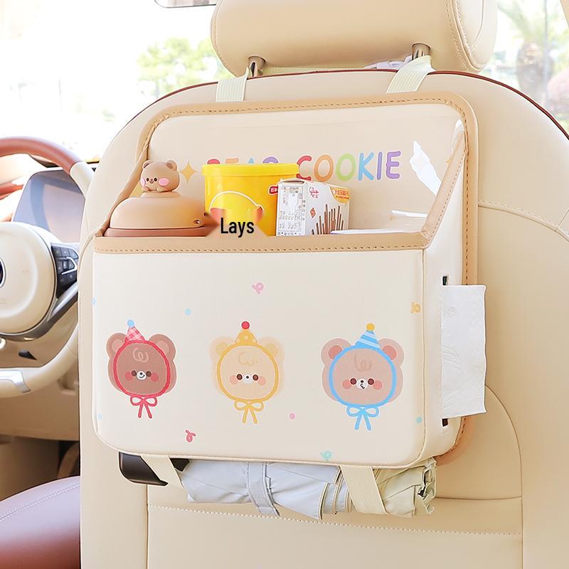 Multi-functional Car Seat Back Hanging Storage Bag for Kids