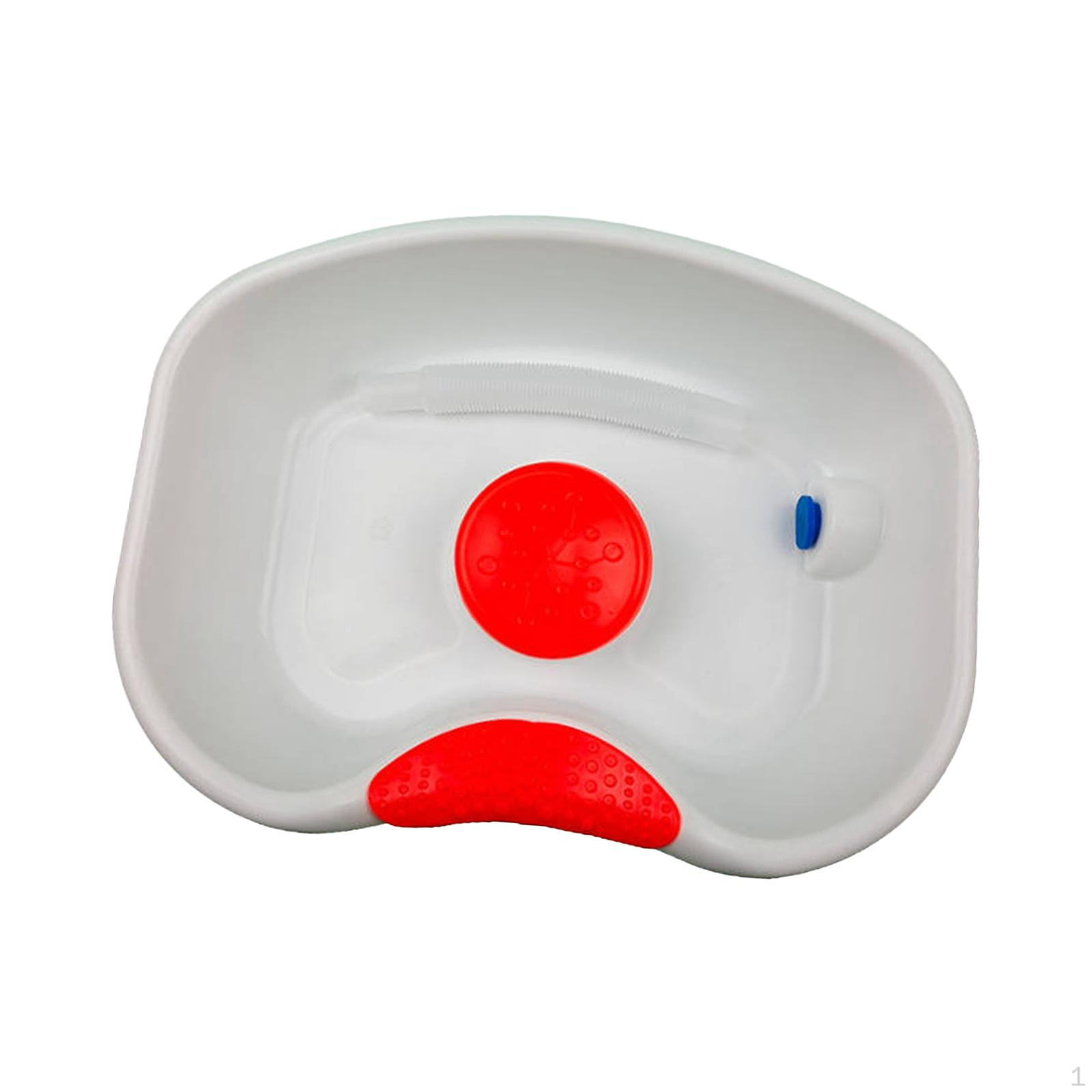 

Прикроватная раковина для мытья волос, легкая ванна для мытья с обратным ходом и шлангом для салона красоты