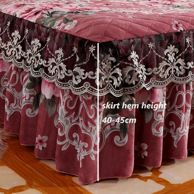 Высококачественная роскошная мягкая юбка-кровать — фото 4