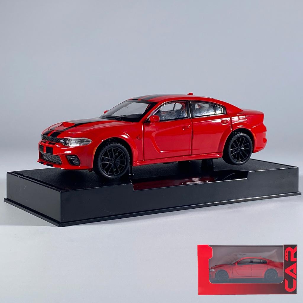 1:32 Dodge Charger SRT Super Sports Car Alloy Diecast Model Car High Simulation Home Decoration Ornaments Holiday Present Friend