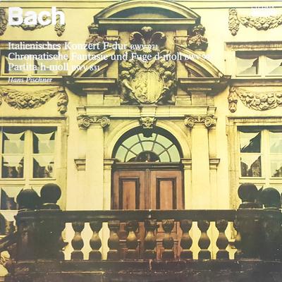 LP Record BACH  HANS PISCHNER  Italienisches Konzert Fdur BWV 971 826605 ETERNA 1975 German Dem Classical Used
