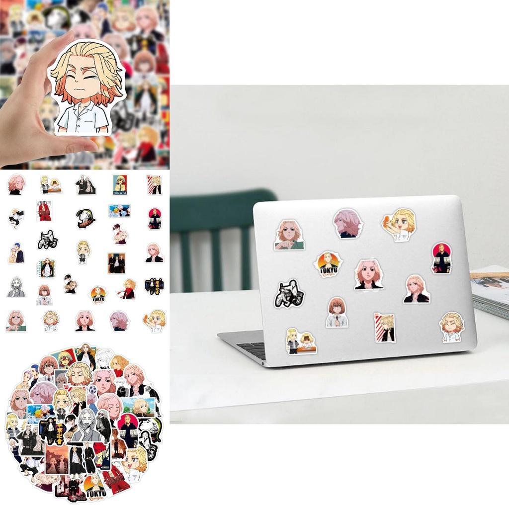 50pcs Revengers Tokyo Sticker Pack Set Game Diy Imposter Waterproof Decal