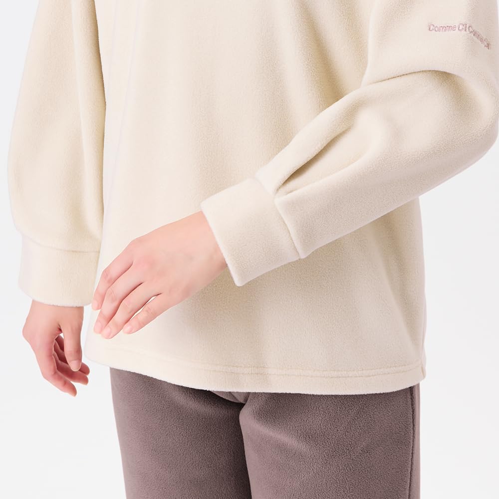 CI Comme CA Long Sleeve Ivory MF6085 M Pants, Fleece, -