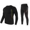Men's Quick-Dry Thermal Cycling & Fitness Fleece Set