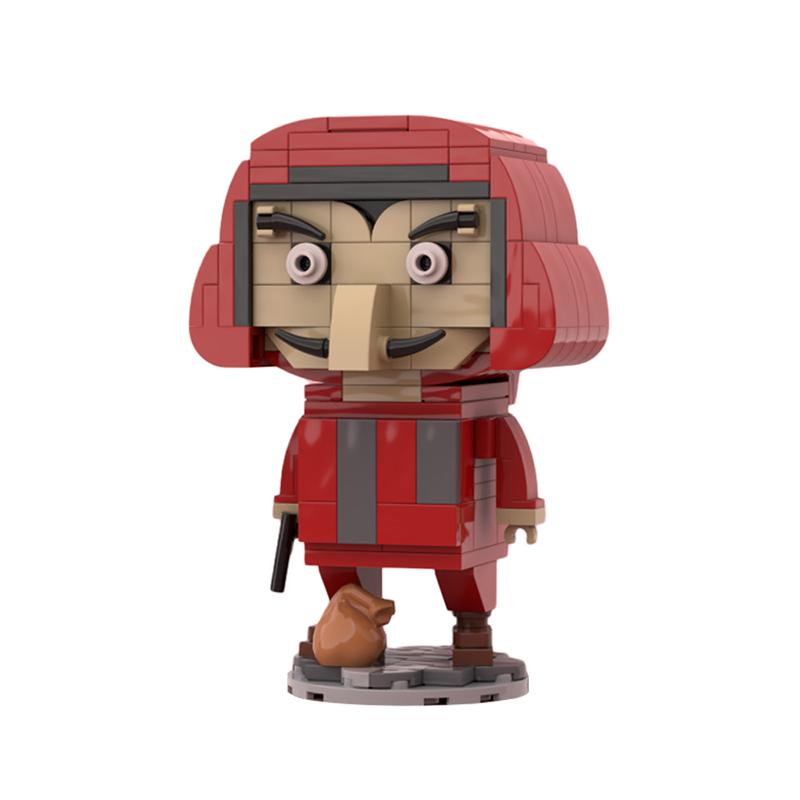 Mini Building Blocks Kit Cartoon Figures Characters Stranger Bricksheadz Collection Bricks Model Assemble Kids Toy Gifts