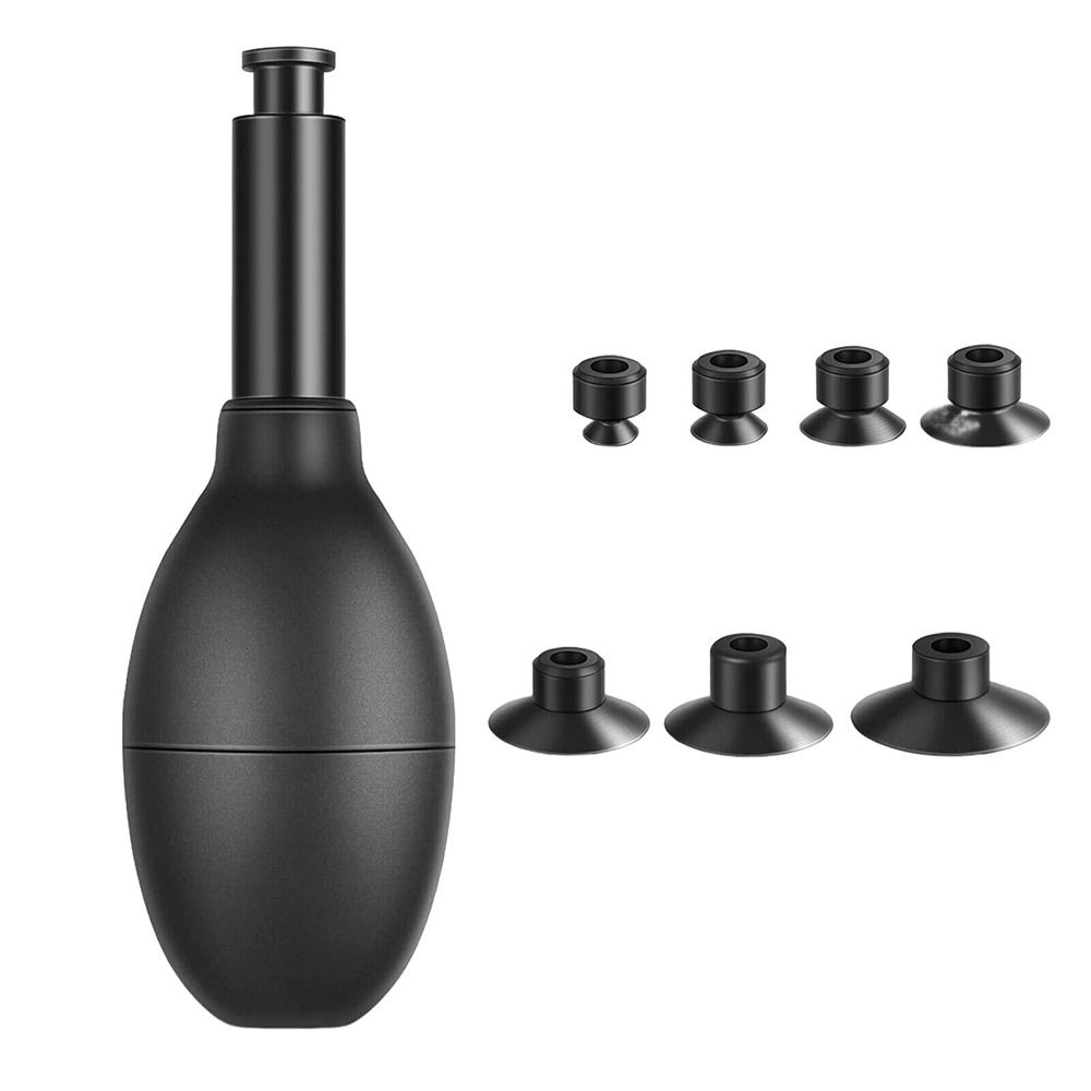 

Міцна присоска Чорний антистатичний ключ Силіконова присоска для лінз Набір інструментів для ремонту лінз