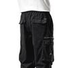Heavyweight Work Pants for Men In Autumn Straight and Loose Large Size Multi-pocket Ties Casual Pants for Men In Autumn and Winter