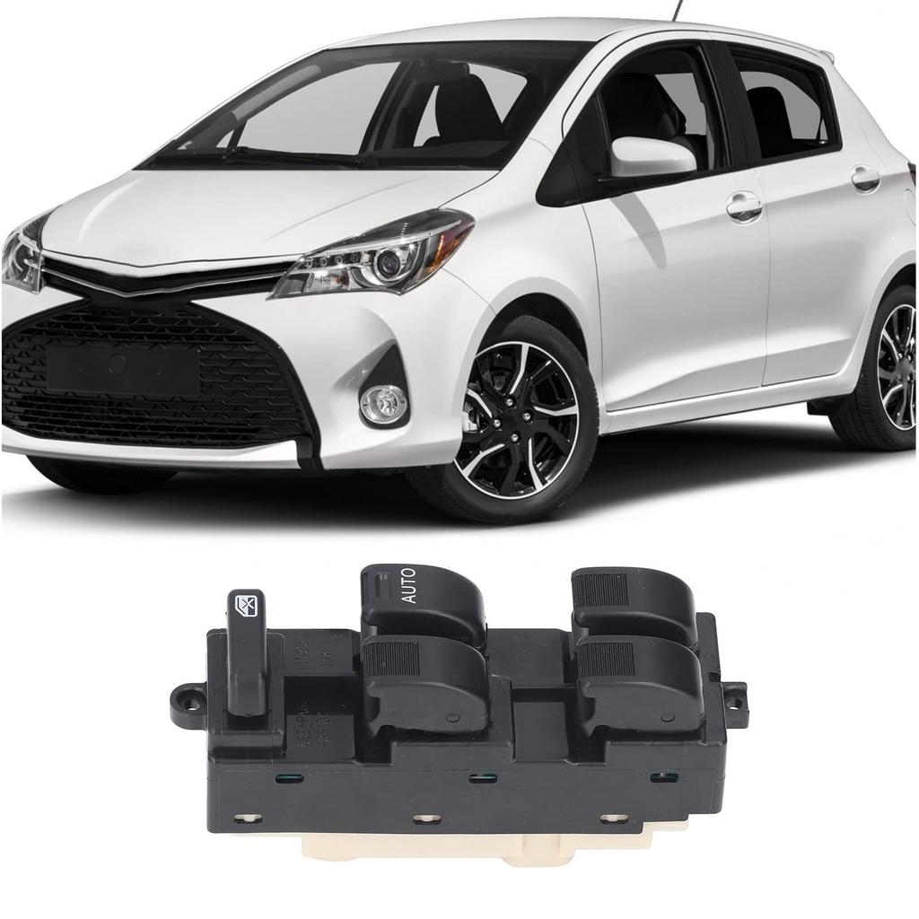 Power Window Switch 84820-B4040 Black ABS Metal Electric Lifter Button Replacement for Sparky Cami Duet Car Interior