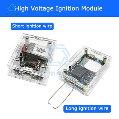 DC3-5V High Voltage Ignition Module Rechargeable Electronic Lighter DIY Kit Arc Cigarette Lighter Electronic Parts