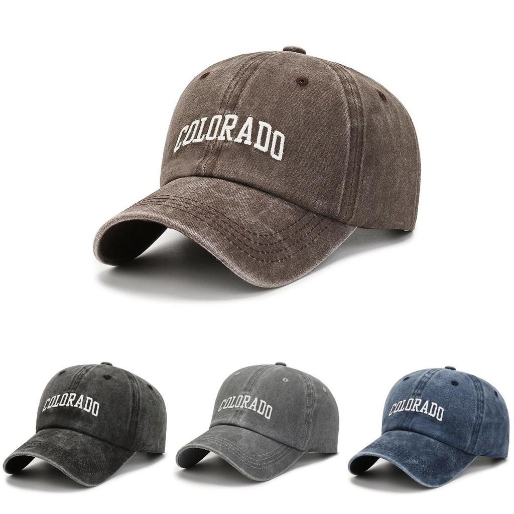 Embroidery Colorado Letter Protection Baseball Cap Breathable Women Baseball