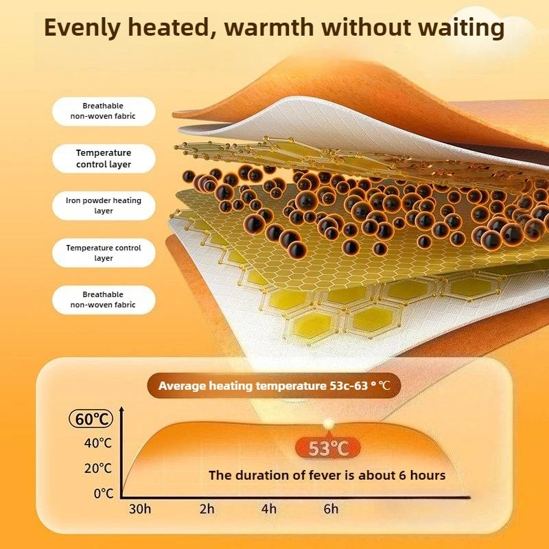 Disposable herbal heating and body warming patch,winter cold dispelling and hot compress moxibustion patch,hand warming treasure