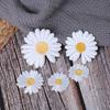5Pc Diy Craft Clothing Applique Sunflower Daisy Sewing / Iron Embroidered Applique
