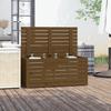 VidaXL Boîte de jardin marron miel 101x50,5x46,5 cm bois massif de pin 823951