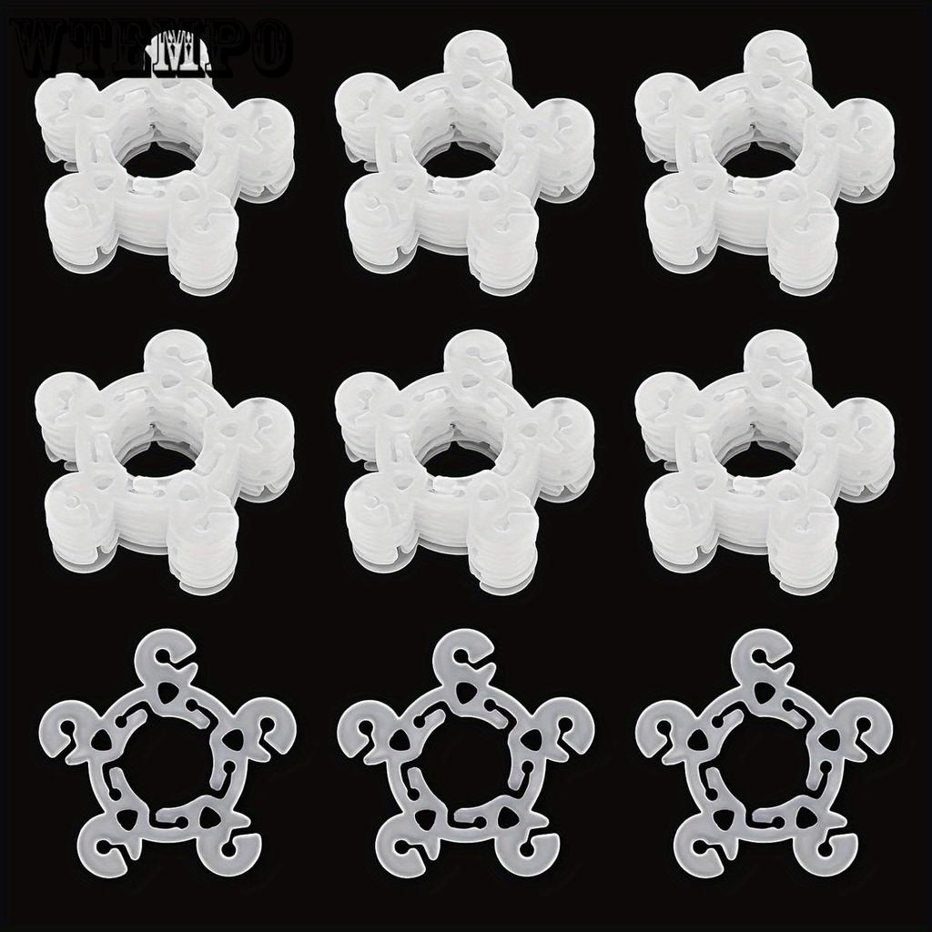 100pcs Balloon Clips S for Balloon Arch Balloon Column Stand and Balloon Flowers Birthday Wedding Baby Shower Party Decorations