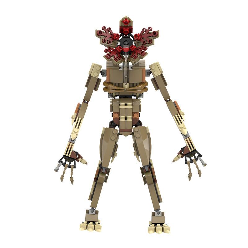 MOC Demogorgon Monster Building Blocks Strangered Things Vecna Clock Eleven Van Bricks Model Desktop ornament Toys Kid Gifts