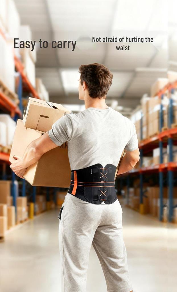 Men's Weightlifting Belt: Professional Squat and Deadlift Lumbar Support