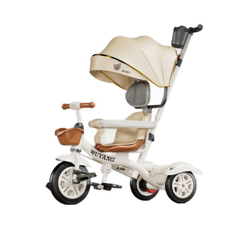 Lightweight Children's Pedal Car Stroller Tricycle for Ages 1-5