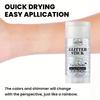 Silver Glitter Stick, Christmas Party& Rave Makeup, Long-Lasting, Easy To Remove, Perfect for Face& Hair& Body-16g