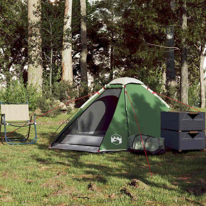 VidaXL 2 Person Dome Camping Tent Green Waterproof, Tent, Camping Shelter, Garden Shelter, Garden Tent, Shelter 94765