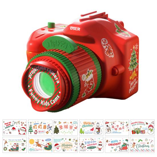 Proiector lanternă de Crăciun pentru copii 24 de modele Moș Crăciun Pom de Crăciun proiecție de Crăciun