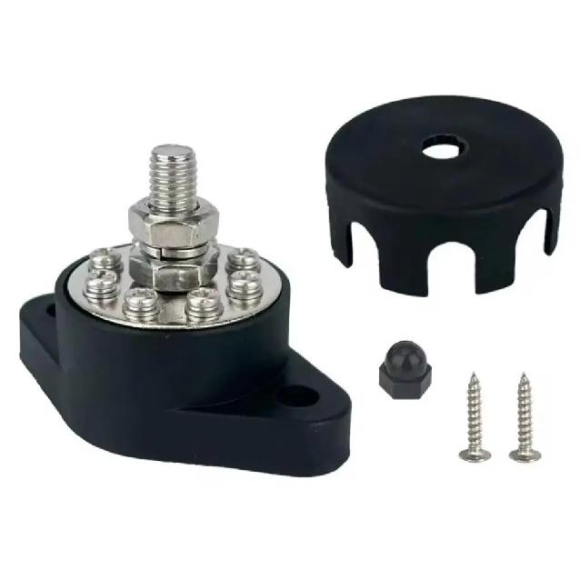 RV Yacht Terminal Block M6 M8 M10 Power Distribution Bus Bar Battery Terminal Block Stud For Truck RV Boat Camper Car Parts