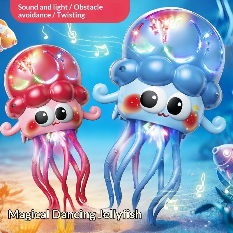 Intelligentes tanzendes Oktopus-Spielzeug LED-Licht lustiger Stressabbau Plastikmodell Geschenk für Jungen Mädchen Kreativität Pädagogisch