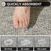 Bathroom Floor Mat, Toilet Absorbent Mat, Toilet Door Non-Slip Mat, Toilet Door Mat, Quick-Drying Carpet