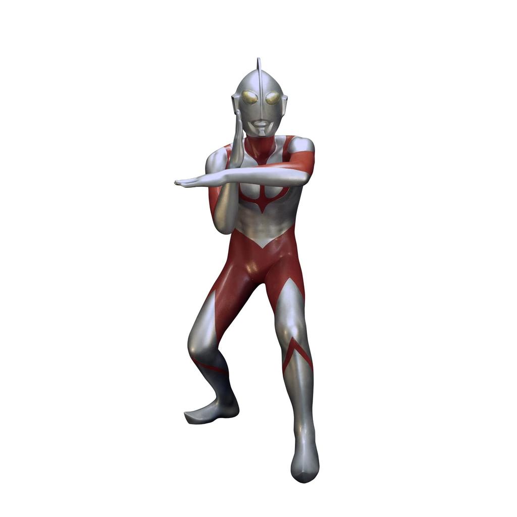 Ultraman (Shin Ultraman) / Mega Soft Vinyl Kit, Non-Scale, Approximately 35cm Tall, Soft Vinyl, Unpainted, Assembly Kit, 4571587310562