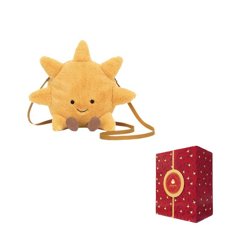 JELLYCAT Fun Items Series Sun Bag Cute Doll Plush Doll 24cm High