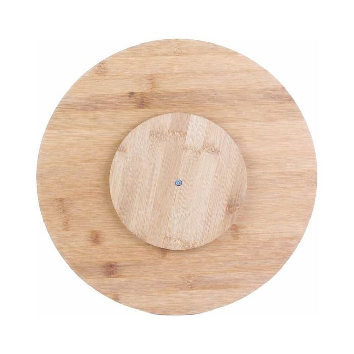 PLATEAU ROND TOURNANT EN BAMBOU