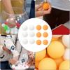 6/12pcs Practice PingPong Sphere Small Plastic Table Tennis Sphere for Indoor Outdoor Game Entertainment Easy To Use