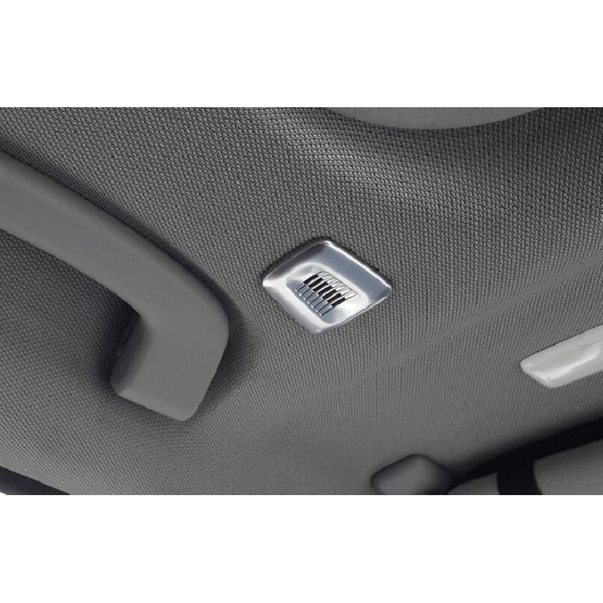 2014-2018 For BMW X5 X6 F15 F16 Matte Silver Speaker Audio Surround Trim Cover