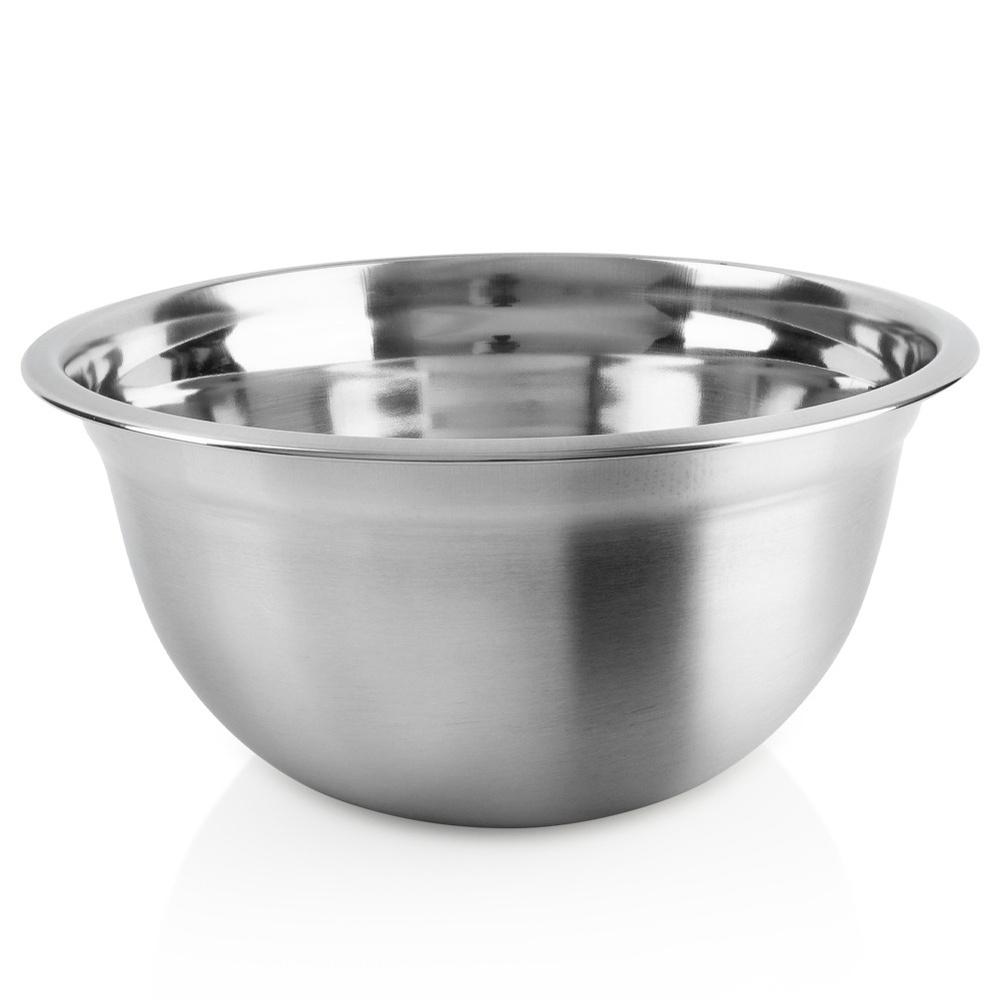 Miska Kuchenna Stalowa Do Mieszania Ubijania Potraw Sałatek 24 Cm 3,2L