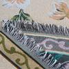 Thread Blanket Vintage Flower and Bird Pattern Knitted Home Decoration Leisure Blanket Sofa Cover Cloth Bed End Towel