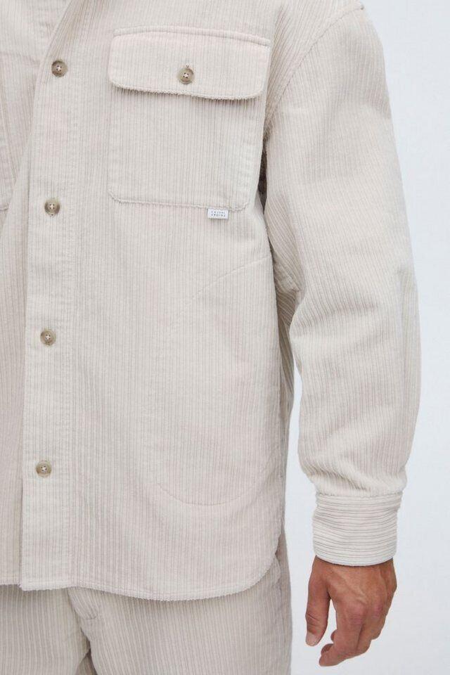 Демисезонная куртка Casual Friday CF August 0090 Cord overshirt light sand