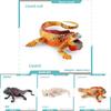 Realistic Reptile Lizard Chameleon Model With Assembleable Chameleon And Gecko Figures For Collectors And Kids