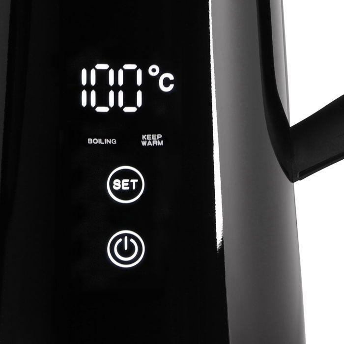 Bouilloire électrique - Lauben - 1800BC - 1,5 L - 1800 W - Noir - Commande tactile