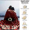 1pc Now You See Me Flannel Throw Blanket - HD Printed Lightweight Soft Warm All-Season Blanket for Sofa, Bed, Travel, Camping 083