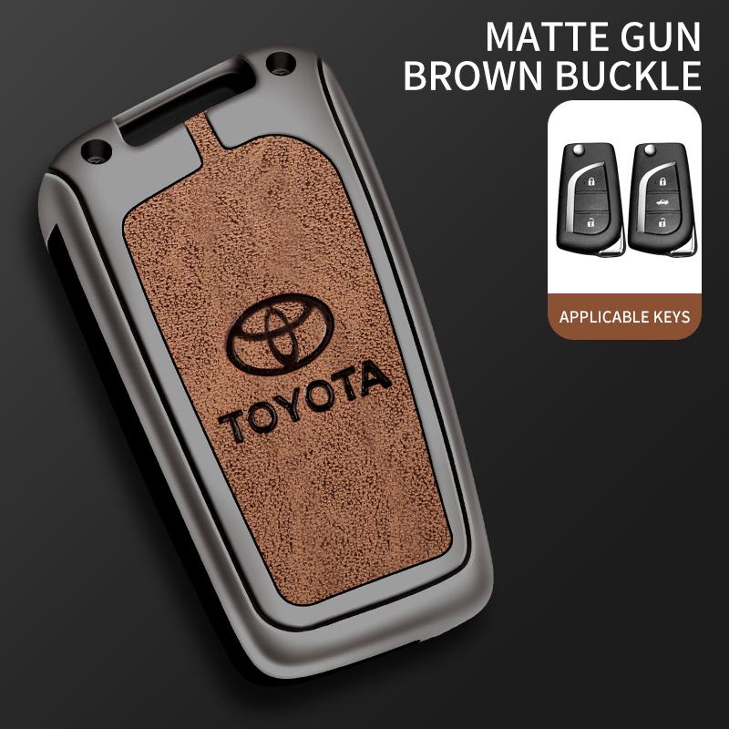 Car Remote Key Cover Case Shell Fob For Toyota Auris Corolla Avensis Verso Yaris Aygo Scion TC IM Camry RAV4 Forturner Hilux